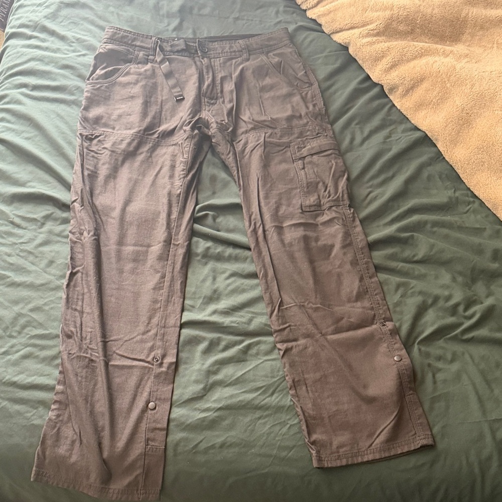Prana Casual Cargo Pants - grey